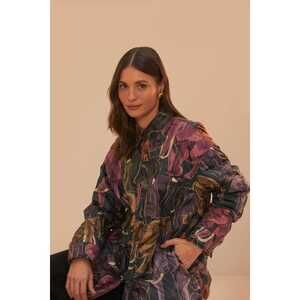 Elephants Reversible Puffer Shirt